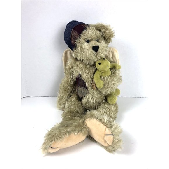 Bearington Bear Collection Vintage Michael with Frog 14" - Picture 2 of 10